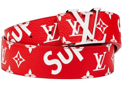 ceinture louis vuitton supreme